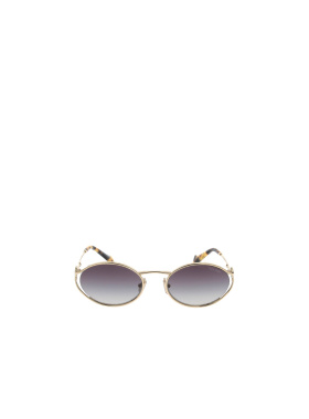1h可退 MIU MIU 女士眼镜 SMU52YZVN5D1 AW2024 灰色缪缪太阳镜