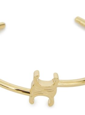 1h可退 潮奢 Celine 思琳 女士 TRIOMPHE ASYMMETRIC不对称手镯 4