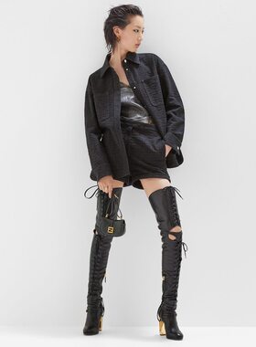 奢淘 Fendi FF 图案戒指 女 8AK333B08