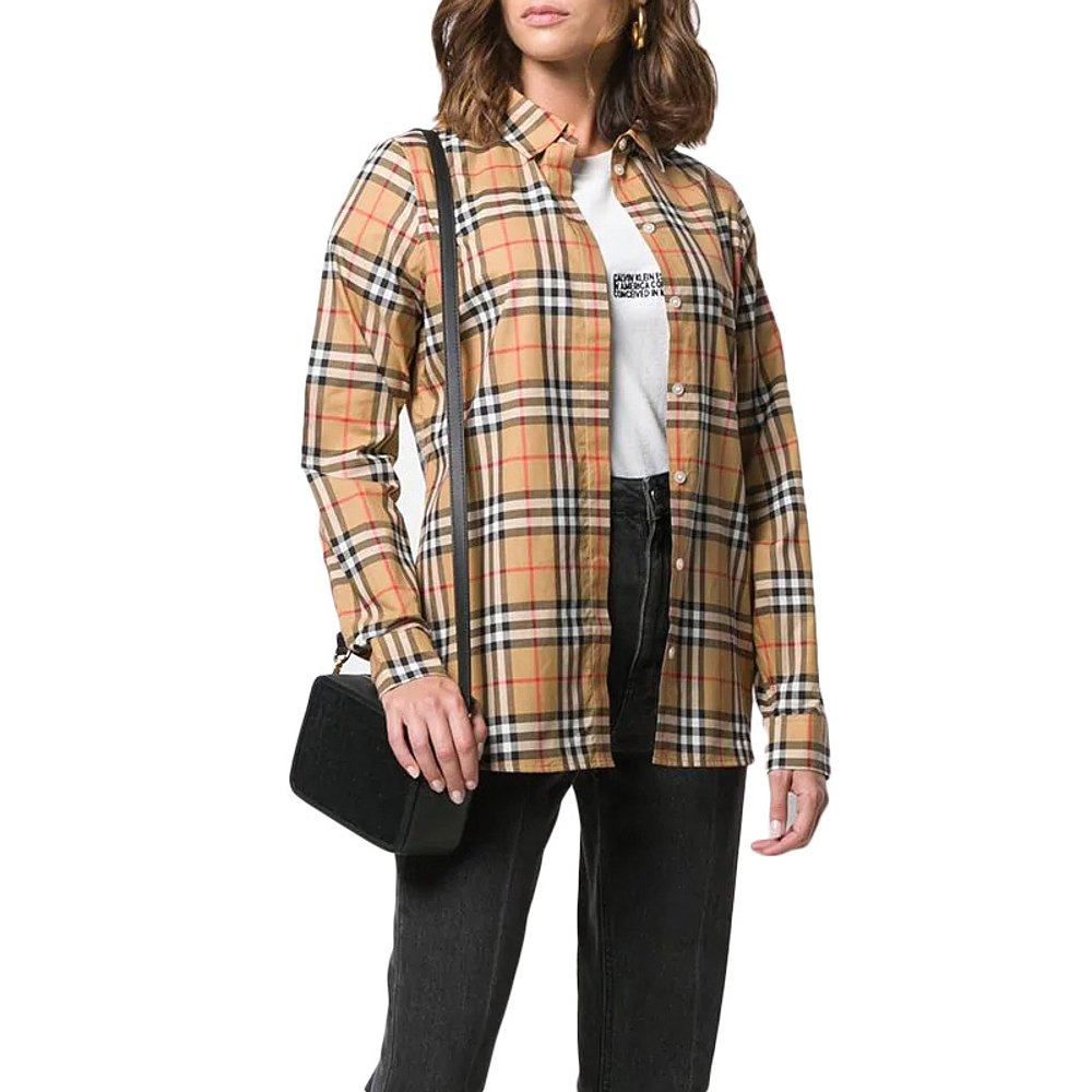 香港直邮burberry巴宝莉女士衬衫 天猫国际香港直购衬衫