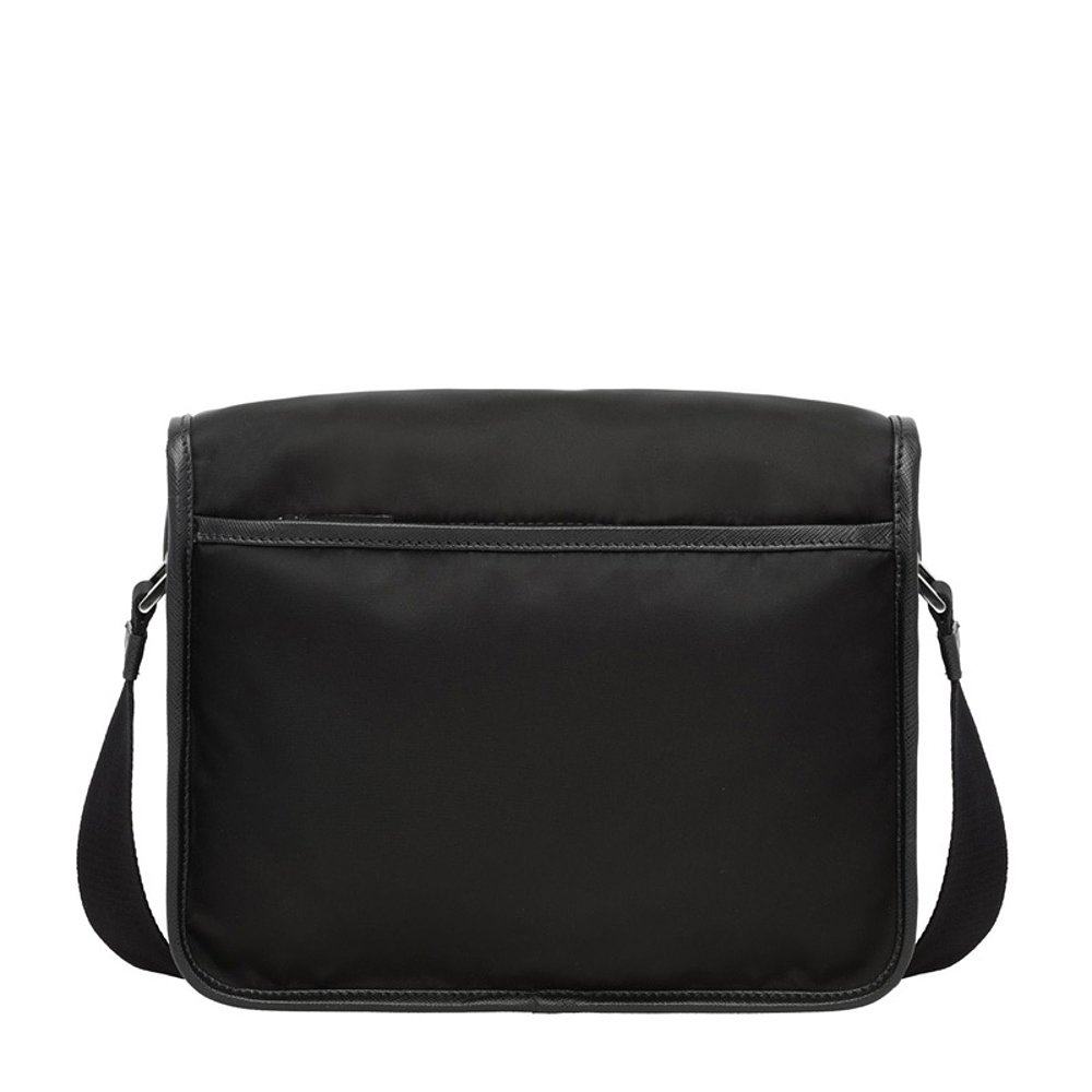 香港直邮prada男士黑色尼龙斜挎包 天猫国际香港直购男士包袋