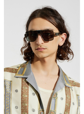 BALMAIN 男士太阳镜 BPS201B6000 CO 银色 ‘Idol’ sunglasses