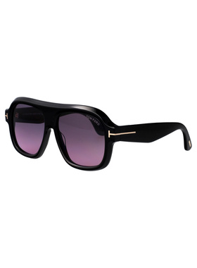 TOM FORD 女士眼镜 FT132401B SS2026 黑色 全框太阳镜