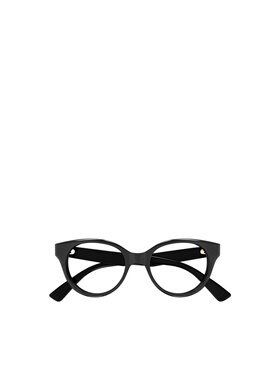 GUCCI 女士眼镜 GG1590O001 CO 古驰徽标 黑色平光镜