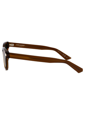 Saint Laurent 圣罗兰 男士 BROWN-BROWN-GREEN 醋纤太阳眼镜 SL8