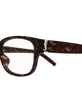 SAINT LAURENT 男士眼镜 SLM149006 SS2025 棕色 全框平光镜
