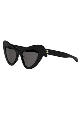 CELINE 女士眼镜 CL40339U01A SS2026 黑色 全框太阳镜