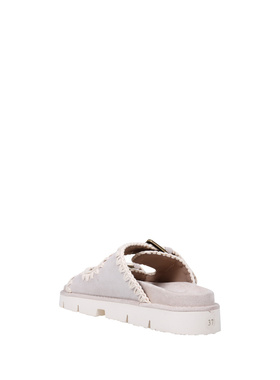 1h可退 MOU 女士凉鞋 MUSW461005ACHLK SS2025 灰色 MOU WOMEN'S