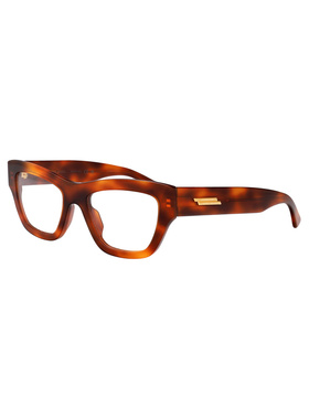 BOTTEGA VENETA 女士眼镜 BV1360O006 SS2026 橙色