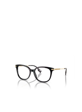 BURBERRY 女士眼镜 BE23913001 AW2025 黑色 logo标识平光镜
