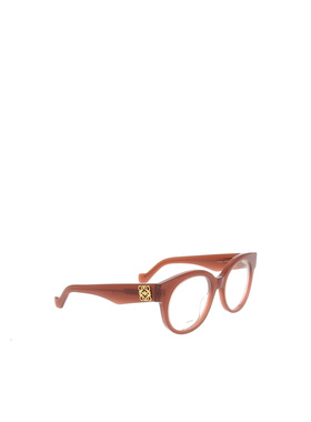LOEWE 女士眼镜 LW50068I066 SS2024 白色 徽标平光镜