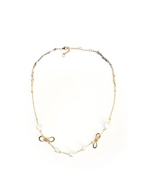 MARNI 女士项链 COMV0525A000Y65 AW2025 金色 Necklace with kno