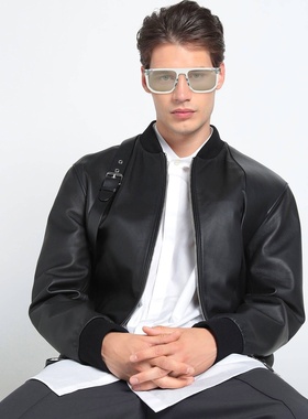 1h可退 潮奢 boss 雨果 男士 太阳眼镜 grey灰色 舒适时尚