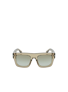 1h可退 奢淘 Tom Ford 徽标太阳镜 男 FT07115347Q