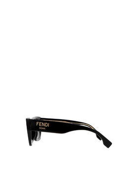 1h可退 奢淘 Fendi 椭圆形太阳镜 女 FE40100I配饰
