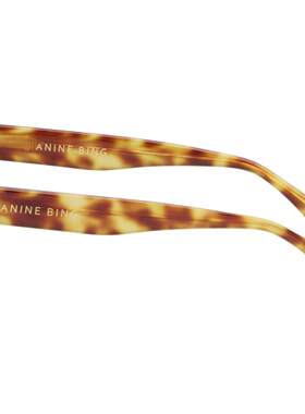 ANINE BING 女士 棕色 Lillie 太阳镜 A1211756223BROWN