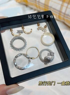 奶斯饰品薄膜悬浮盒防