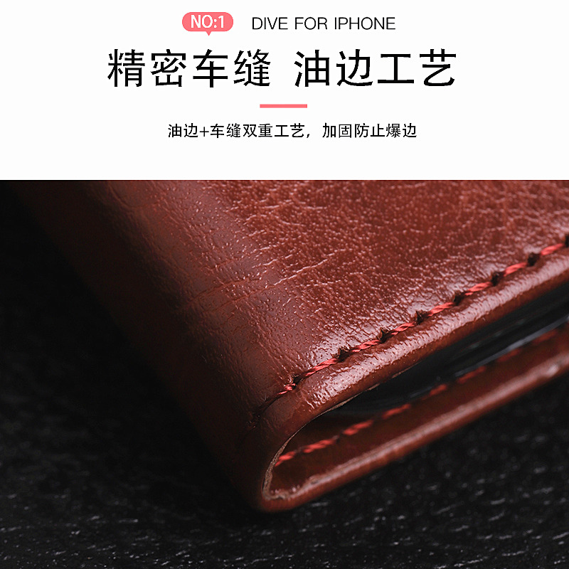 小米红米K40S手机壳Redmi K40S翻盖式保护套皮套22021211RC全包防摔外壳软硅胶K4OS男女新品插卡钱包送钢化膜 - 图3