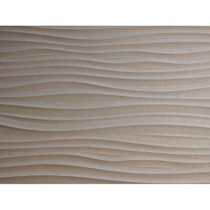 Wave plate Cubistic relief plate styled corrugated plate large small water wavy background wall decorative plate o