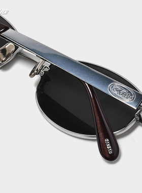 【阿花花酱专属】Fakeme 老钱风太阳镜钛金属椭圆镜大小姐 nocap