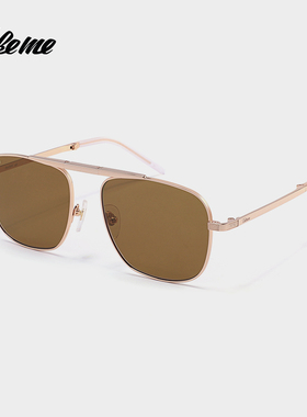 fakeme可折叠金属中性女时尚方框