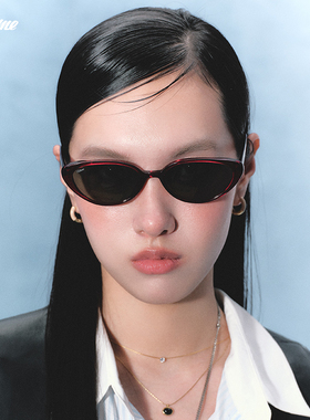 【】Fakeme 板材猫眼框眼镜 tenney