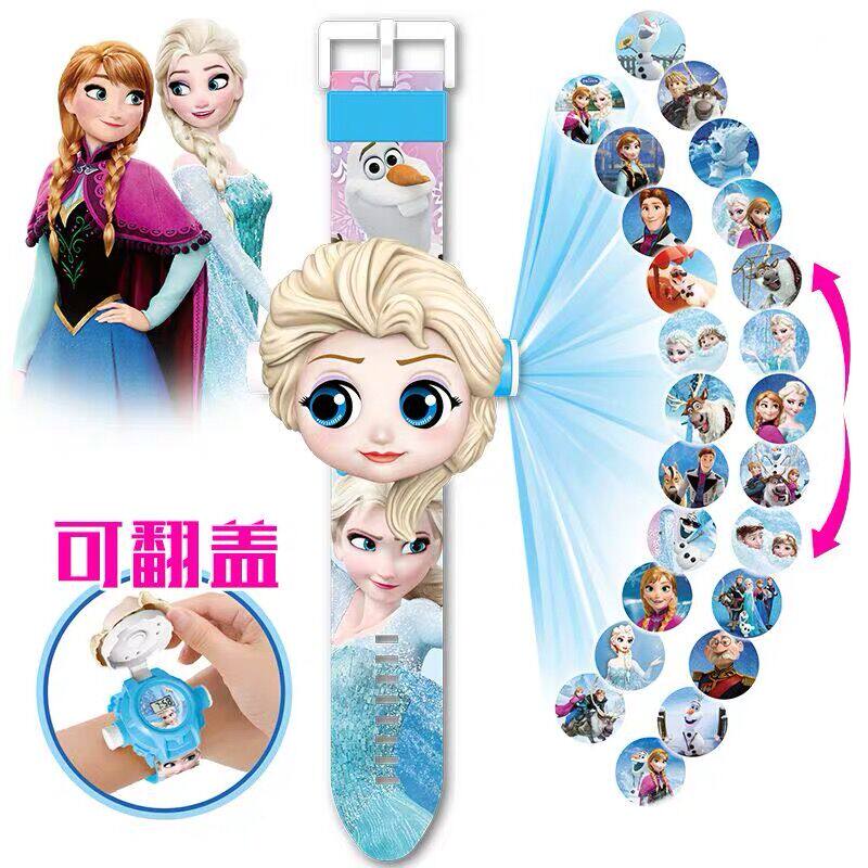 儿童女孩玩具卡通奥特曼变形男手表 莽牛模型驰乐儿童玩具表