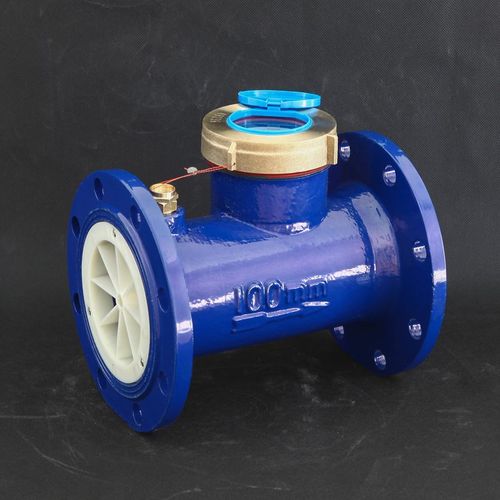 水平螺翼式法兰水表国标大口径冷热水表工业用机械数字DN80 DN100 - 图0