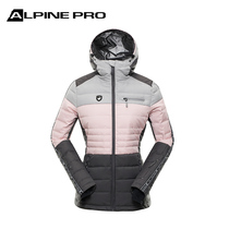 Lady Alpine 2019 Ms Autumn Winter lovers PTV Windproof Thickened warm down single double board ski suit