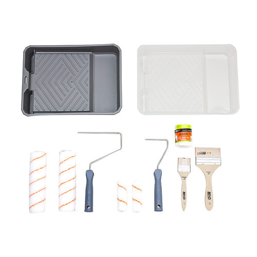 刷漆滚筒刷组合套装 油漆托盘刷墙工具 滚筒刷油漆刷厂家供应 - 图3