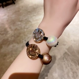 Южнокорейский металлический товар из жемчуга, модный элегантный хвостик, резинка для волос