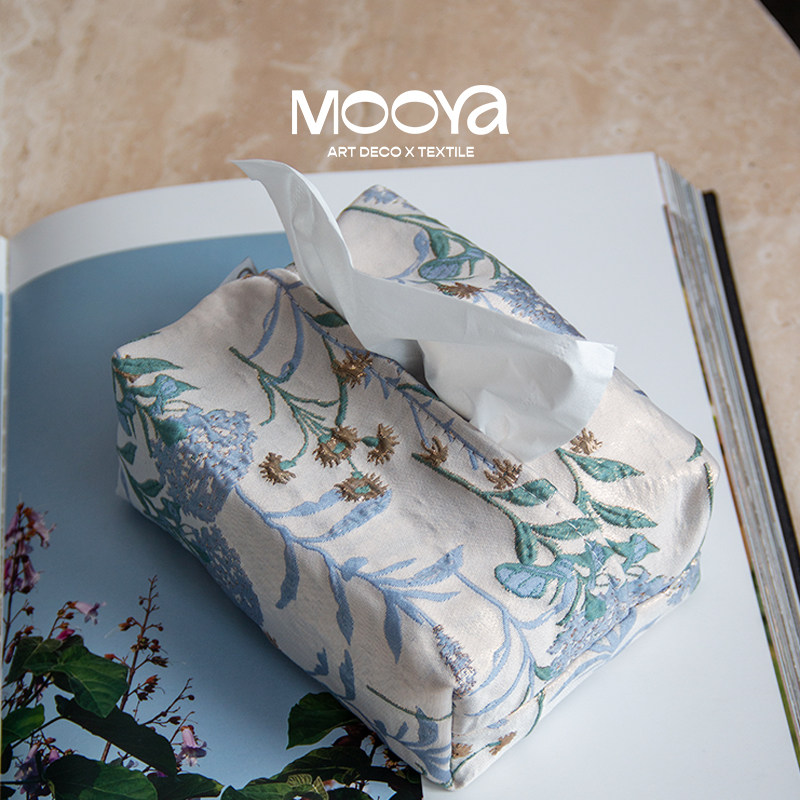 MOOYA 法式轻奢浮雕纸巾盒茶几抽纸盒卫生间卧室客厅摆件家用高级,淘宝优惠券,粉丝福利购,淘宝优惠卷