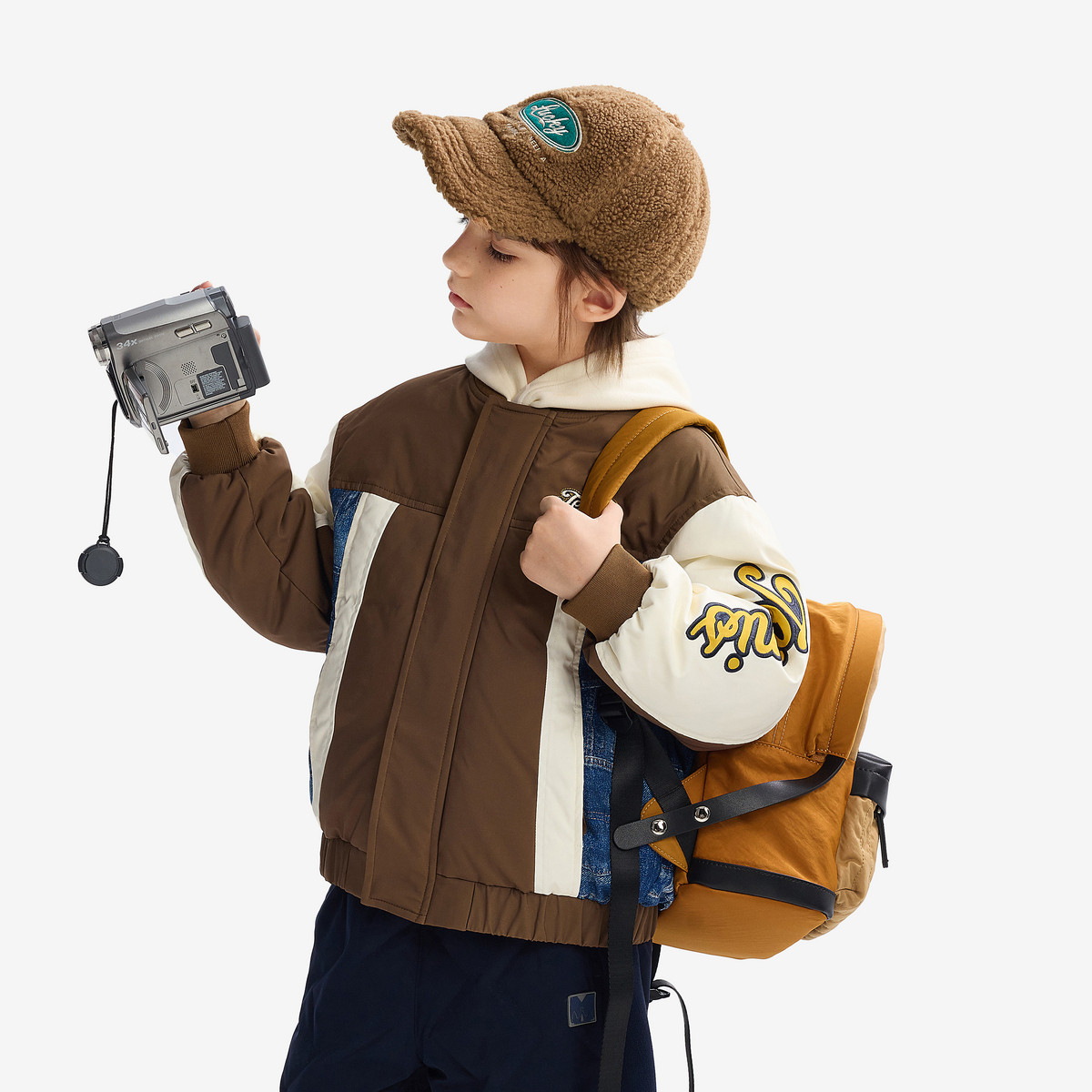 【三防】MQD童装男童羽绒服2025冬季新款加厚儿童棒球外套 - 图2