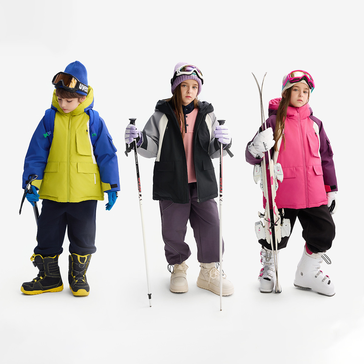 【三防】MQD儿童羽绒服2025冬季新款男童连帽加厚保暖户外风外套 - 图3