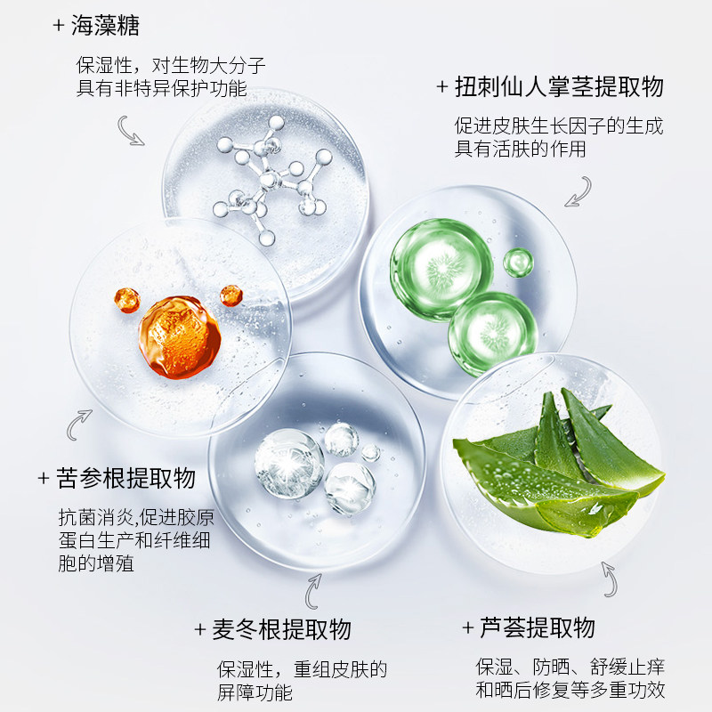 爱心301逆颜补水保湿晒后修护面膜 爱心化妆品贴片面膜