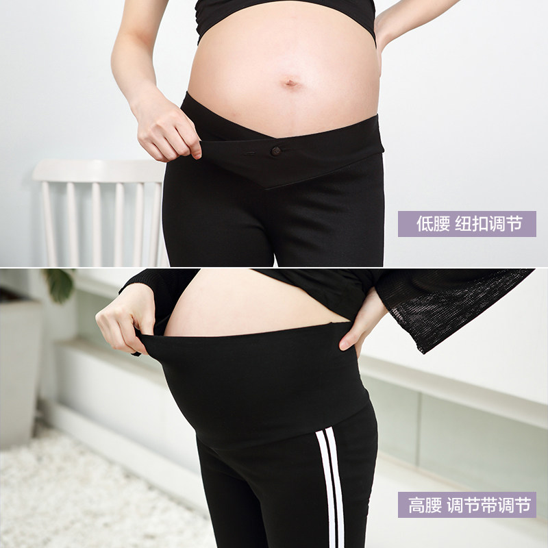 孕妇裤子夏季外穿潮妈孕妇装打底裤 西瓜妈妈美孕孕妇打底裤