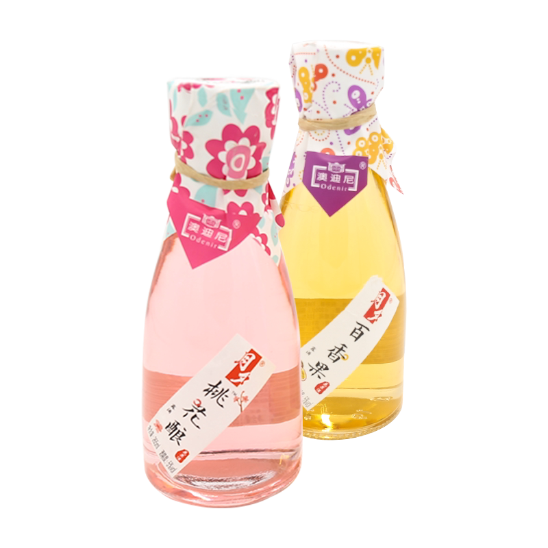 澳迪尼月夕露酒系列桃花酿酒265ml 百香果酒265ml 女士低度