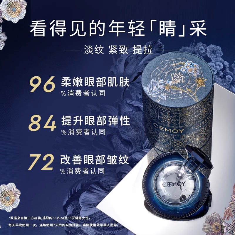 cemoy澳诗茉记忆瓶眼部精华白金水 CEMOY海外眼部精华