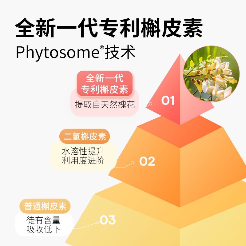 Thorne悦恩槲皮素磷脂复合物20倍吸收60粒SB335