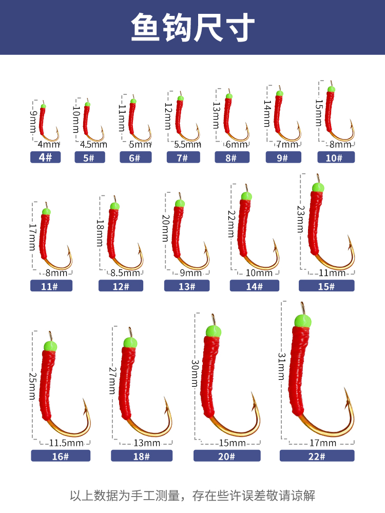 仿生串钩钓组翘嘴虾皮鱼皮白条线组路亚鱼钩绑好亮片飞蝇钩海杆钓-图1