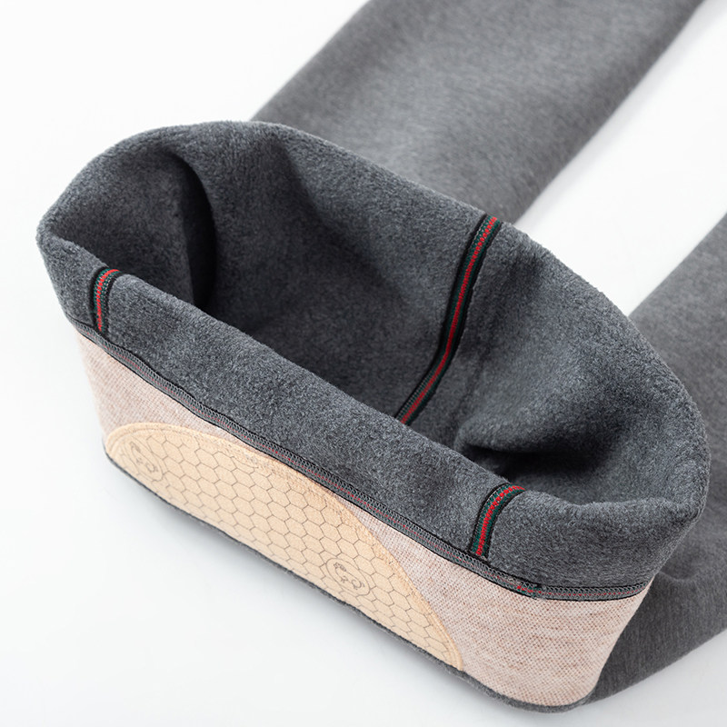 加绒秋冬外穿踩脚光面连裤袜棉裤子 吾窈窕打底裤