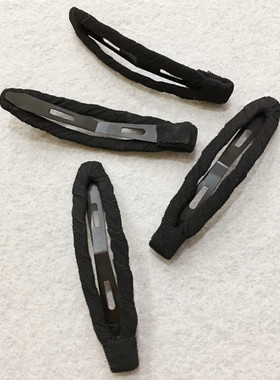 手工绕布发夹刘海夹BB夹镂空豌豆
