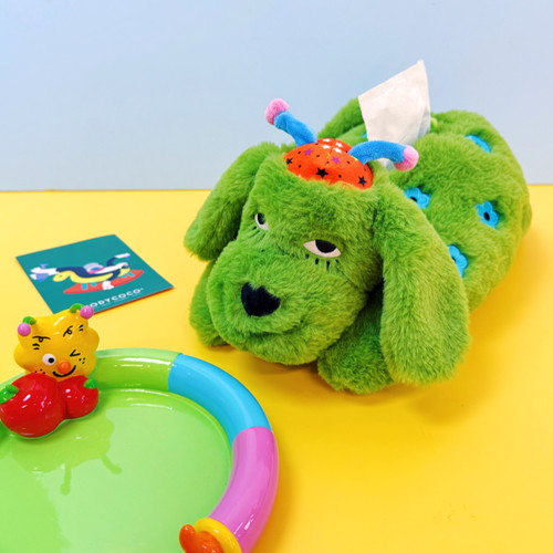 uodycoco原创小狗悬挂纸巾袋可爱卡通家用卧室车载宿舍创意纸巾包 - 图2