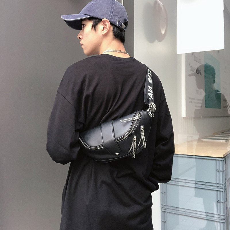 诺帝卡银色潮牌女ins街头饺子包 nautica箱包女士包袋