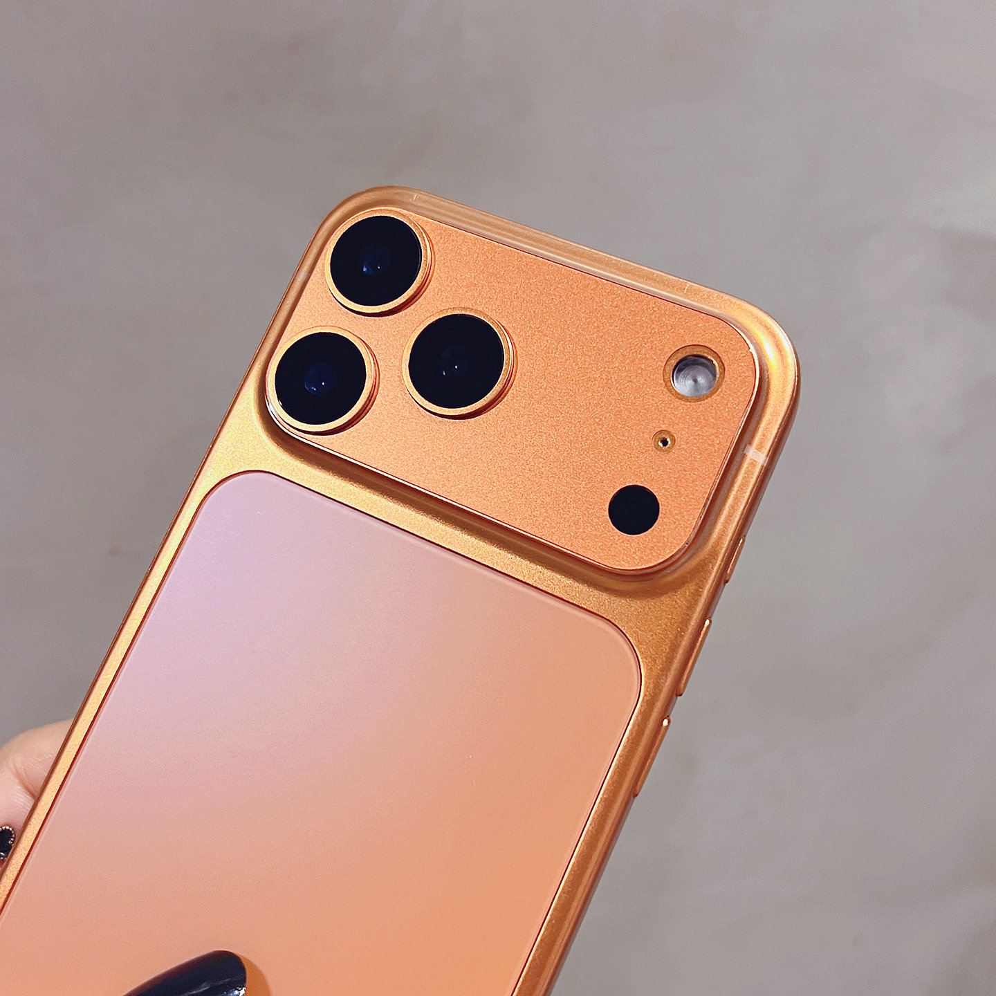 适用苹果17promax镜头膜底座保护膜磨砂软膜iPhone17pro手机防刮防指纹膜苹果17pro一体镂空橙色相机配件贴膜,淘宝优惠券,粉丝福利购,淘宝优惠卷