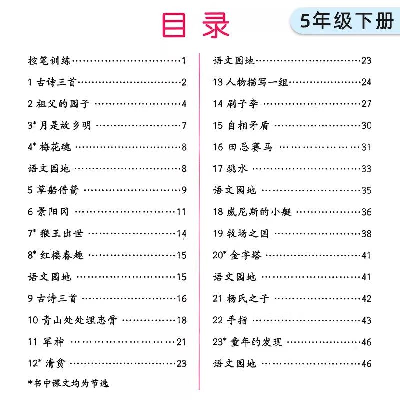 五年级下册上册同步练字帖小学生专用语文英语人教版教材同步每日一练钢笔楷书临摹写字课课练儿童硬笔正楷生字描红外语斜体字帖贴,淘宝优惠券,粉丝福利购,淘宝优惠卷