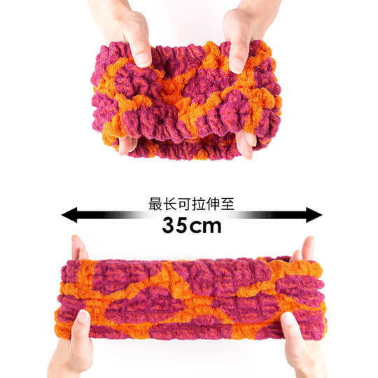 日本制今治ECOMOCO洗脸束发带无捻纱化妆敷面膜运动瑜伽防滑发箍