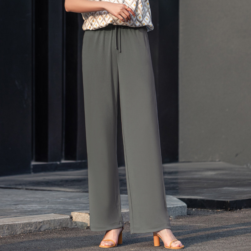 魅织2022年新款外穿春夏百搭阔腿裤 魅织休闲裤