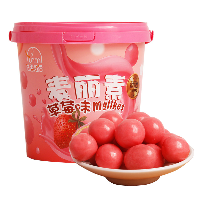 法思觅语怀旧儿童节夹心巧克力豆 树壳玛玛巧克力制品