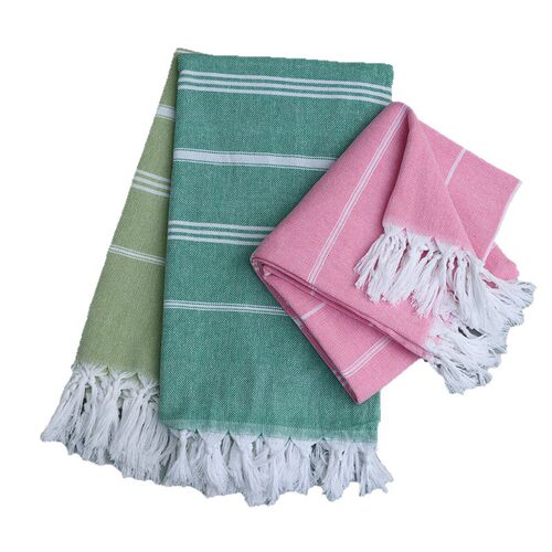 Sand-proof Tassel Turkish Striped Sauna Bath Beach Towel浴巾 - 图3